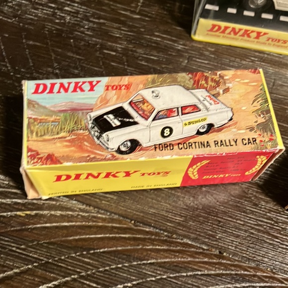 Collectibles/Dinky Toys/ Ford Cortina 212/ Triumph Spitfire 114/Ford Mustang 161 - Picture 2 of 8